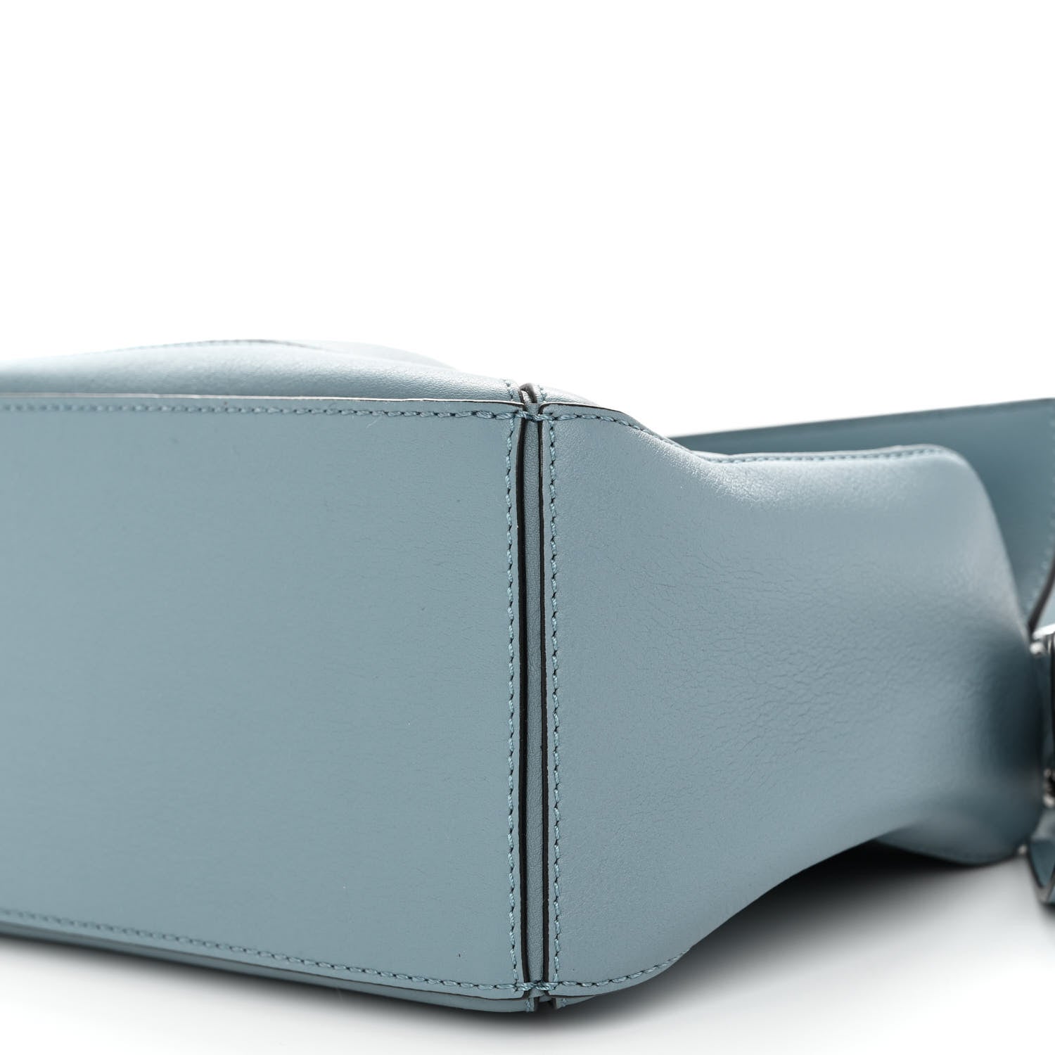 Loewe Calfskin Small Puzzle Bag Stone Blue 9 of 9