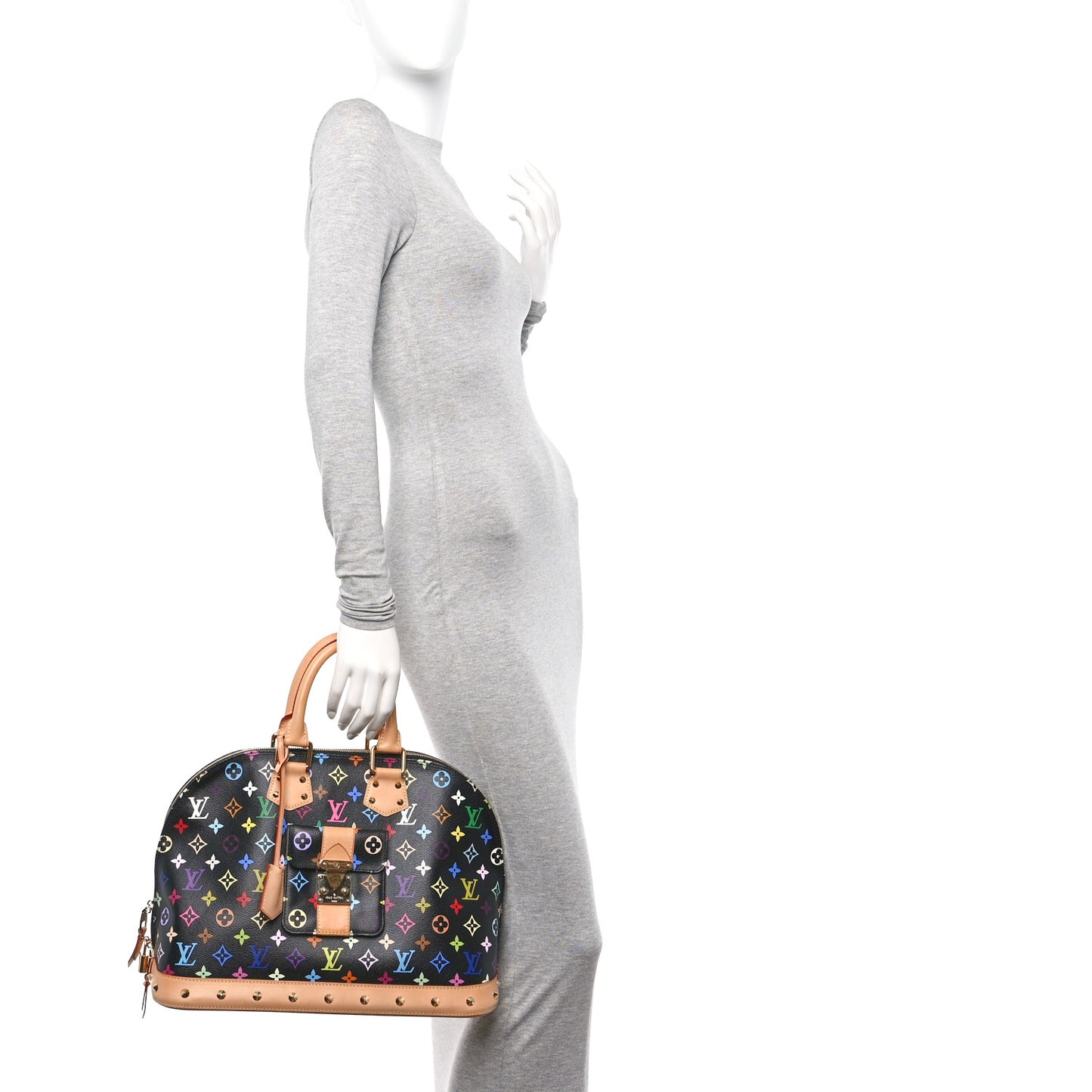 Monogram Multicolor Alma GM Black