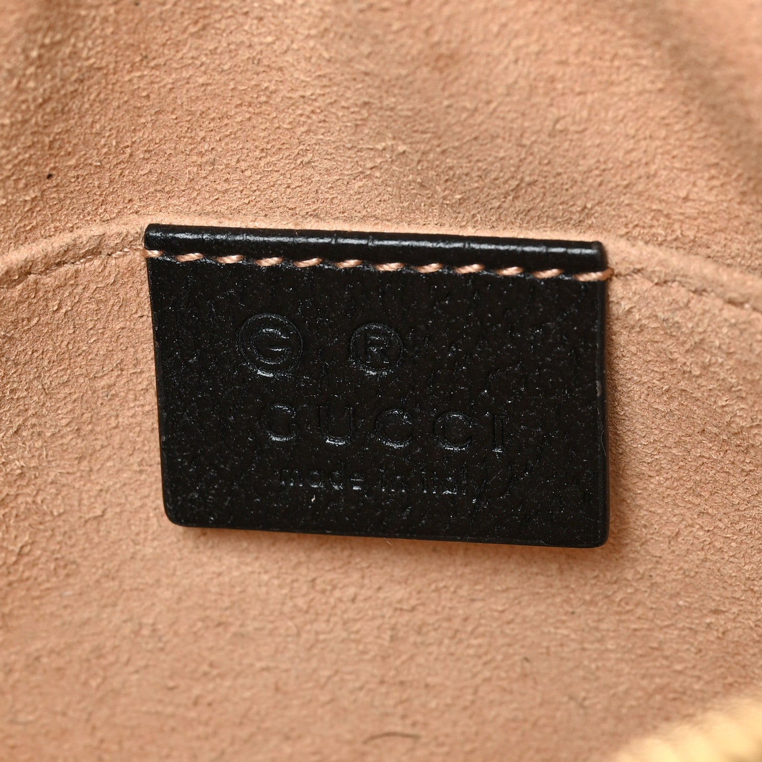 Gucci Calfskin Web Mini Ophidia Shoulder Bag Black 6 of 9