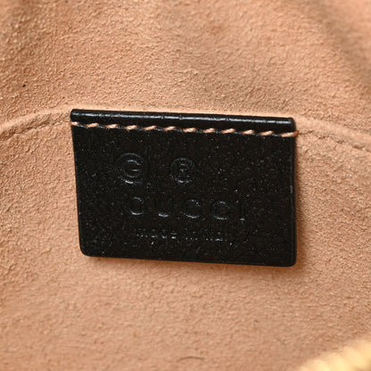 Gucci Calfskin Web Mini Ophidia Shoulder Bag Black 6 of 9