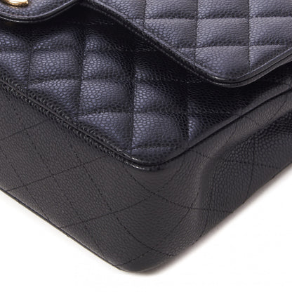 Chanel Caviar Quilted Medium Double Flap Black 4 of 10