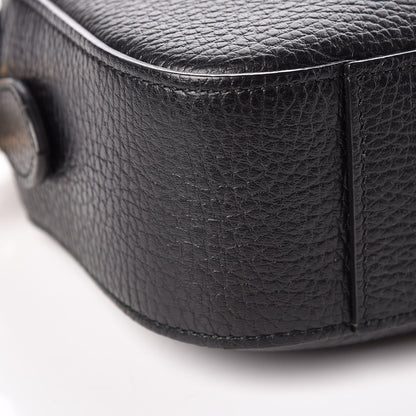 Gucci Grained Calfskin Sylvie Web Kingsnake Small Camera Bag Black Multicolor 8 of 9