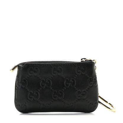 Gucci Guccissima Key Case Black 1 of 8