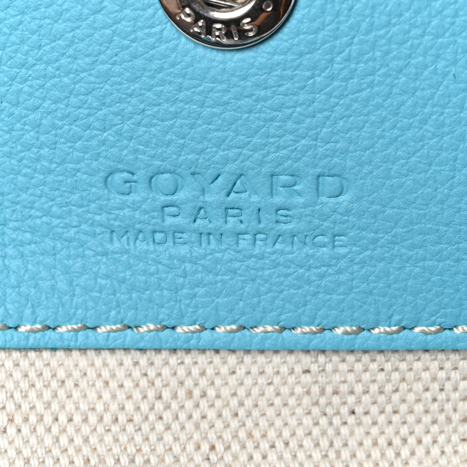 Goyard Goyardine Saint Louis GM Balise Beach Towel Set Turquoise 8 of 11