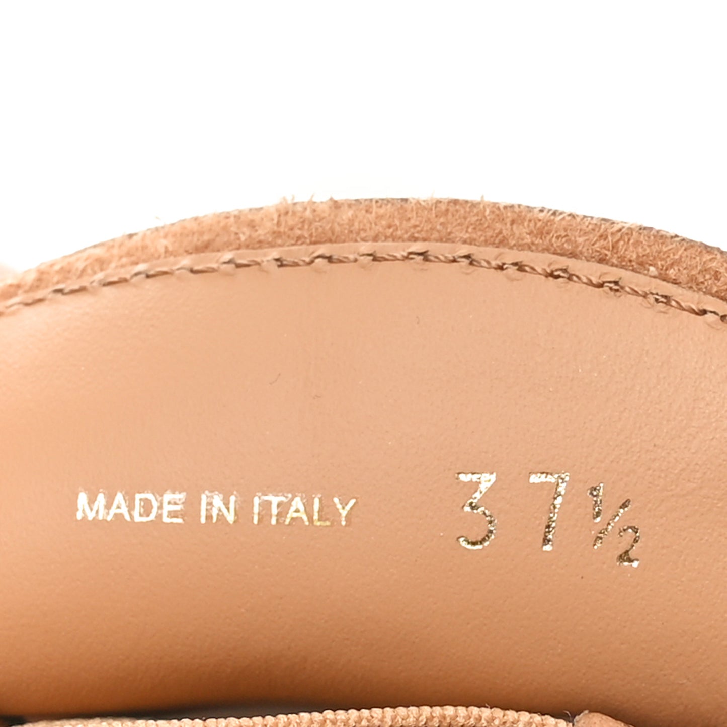 Cervo Triangle 50mm Loafers 37.5 Caramel