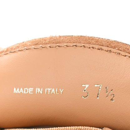 Prada Cervo Triangle 50mm Loafers 37.5 Caramel 8 of 8