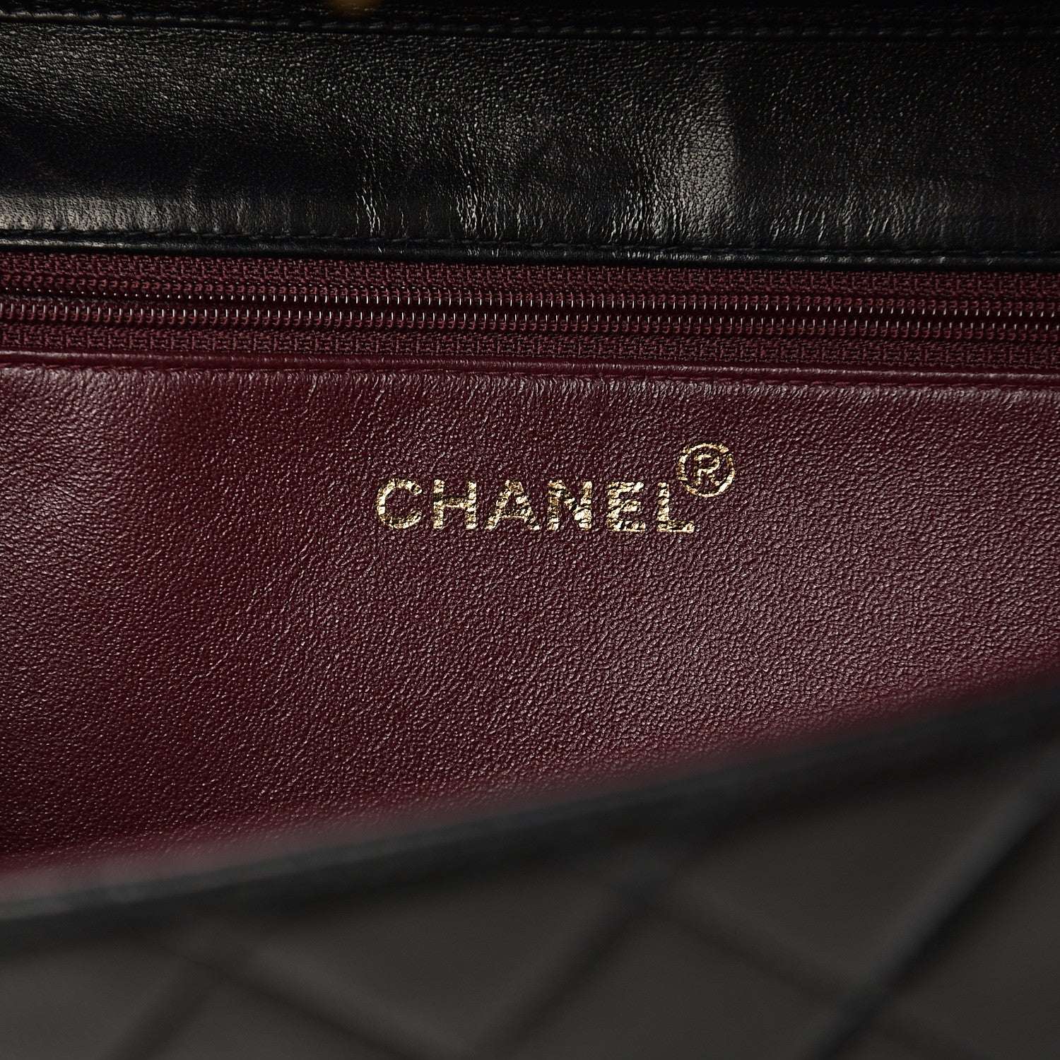 Chanel Lambskin Quilted Medium Single Flap Black 5 of 13