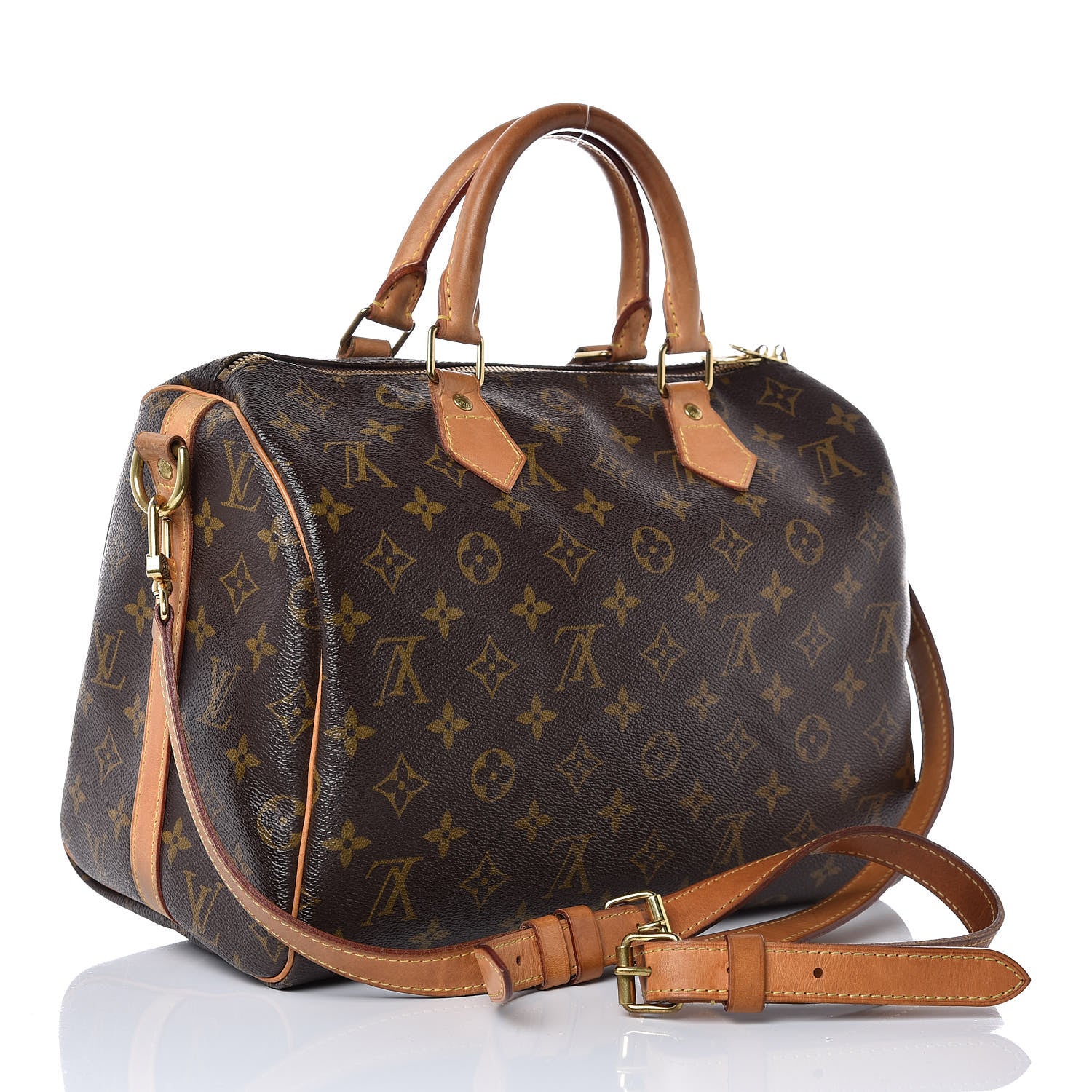 Louis Vuitton Monogram Speedy Bandouliere 30 4 of 18