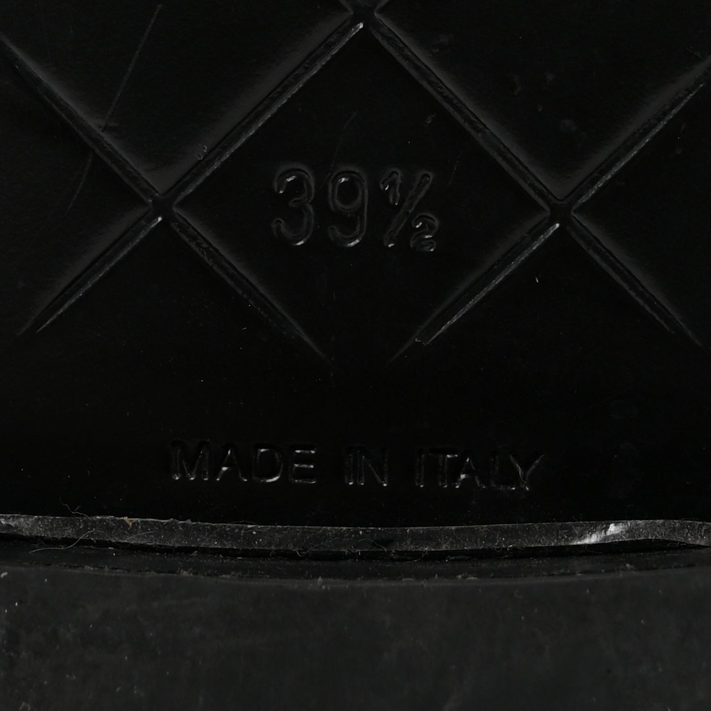 Lambskin Quilted CC Turnlock Mules 39.5 Black