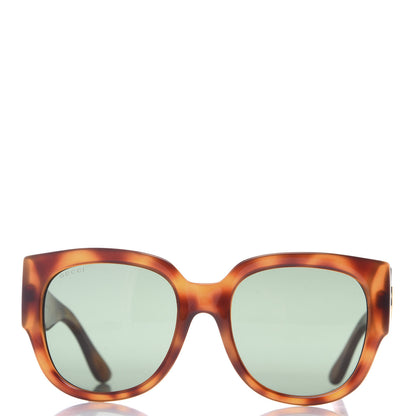 Gucci Acetate Square Frame Sunglasses GG0142SA Tortoise 3 of 6