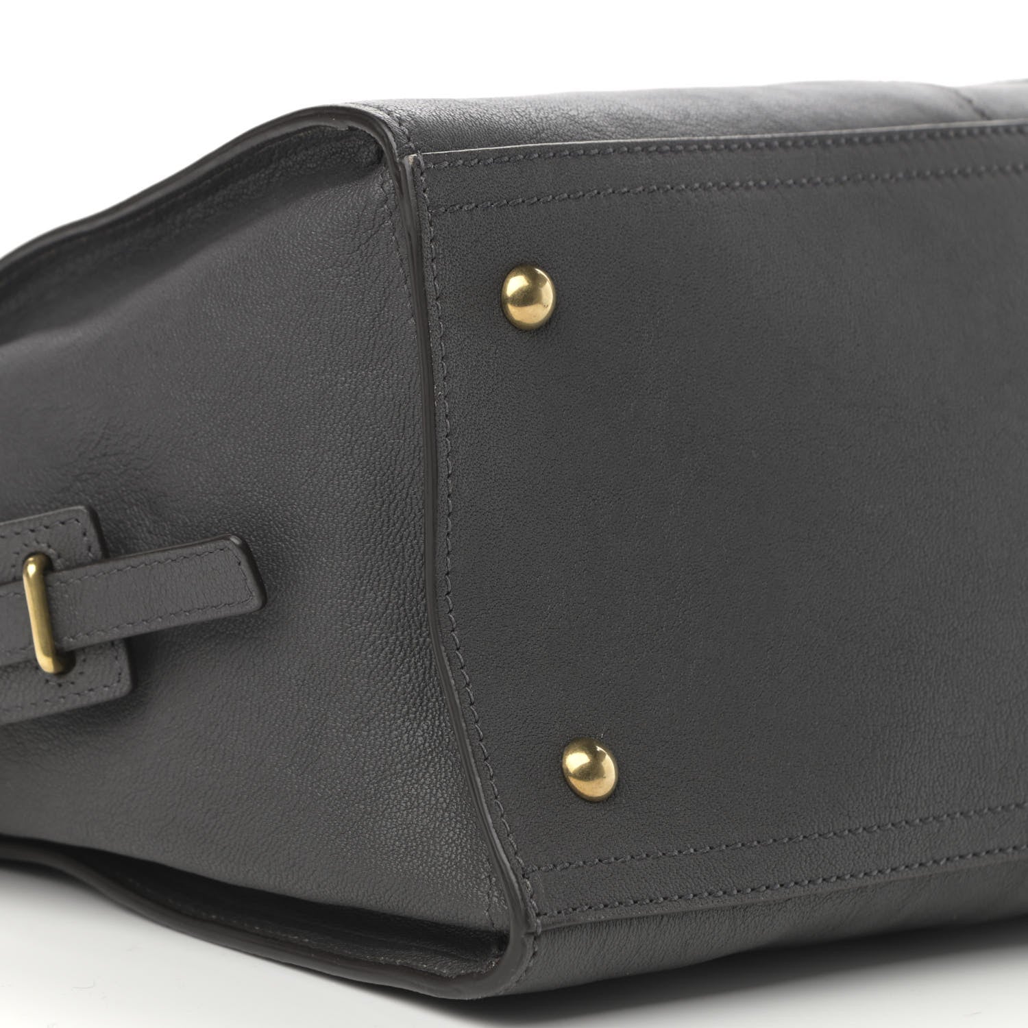 Saint Laurent Sheepskin Medium Cabas ChYc Grey 9 of 13