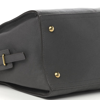 Saint Laurent Sheepskin Medium Cabas ChYc Grey 9 of 13