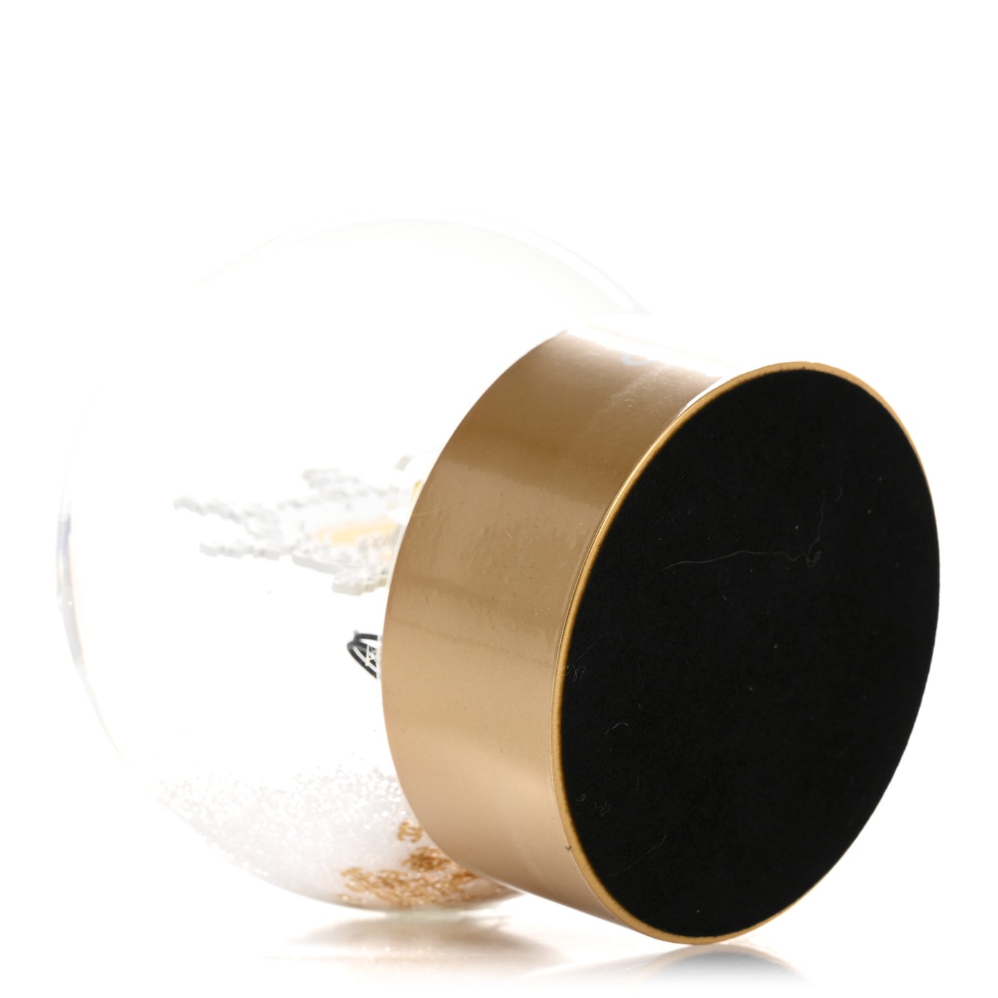 Glass N°5 Perfume Bottle Snow Globe