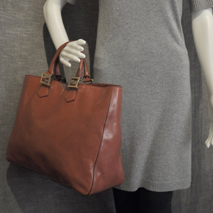 Fendi Vitello Acqua Large Twins Tote Pompei 1 of 2