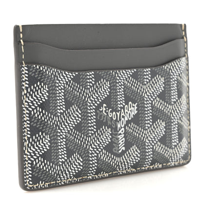 Goyard Goyardine Saint Sulpice Card Holder Grey 3 of 7