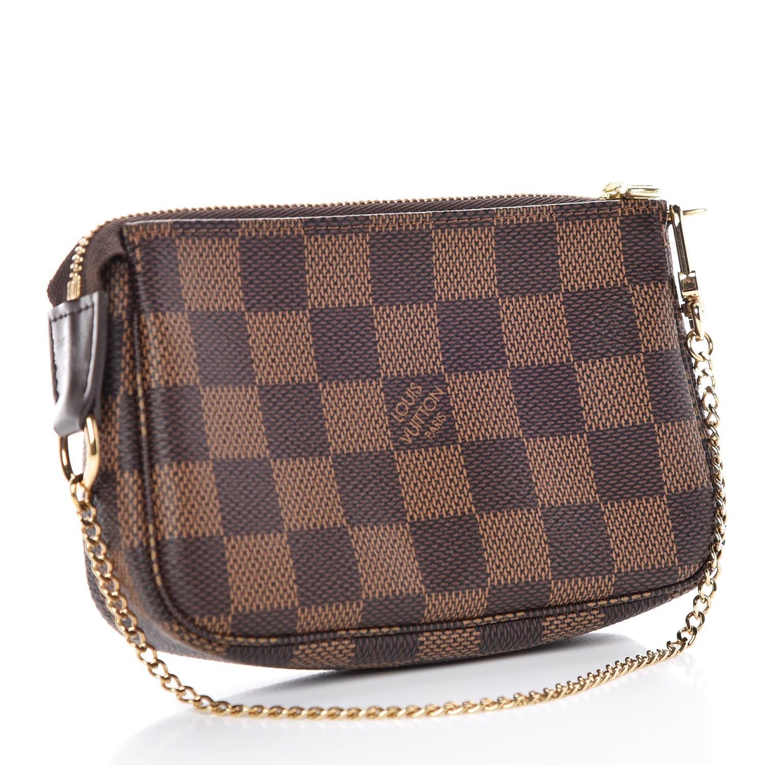 Louis Vuitton Damier Ebene Mini Pochette Accessories 3 of 8