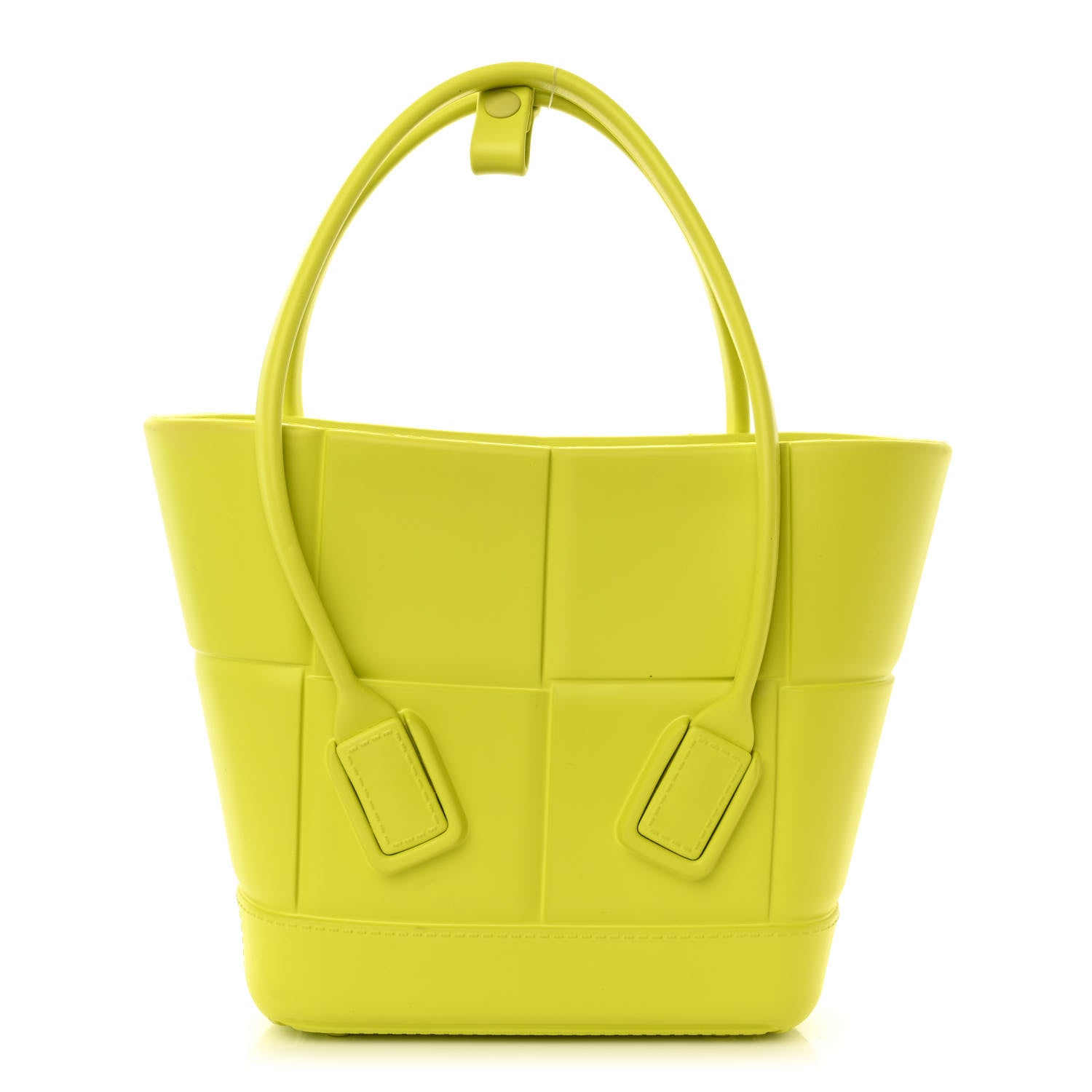 Bottega Veneta Rubber Maxi Intrecciato Mini Arco Kiwi Green 1 of 9
