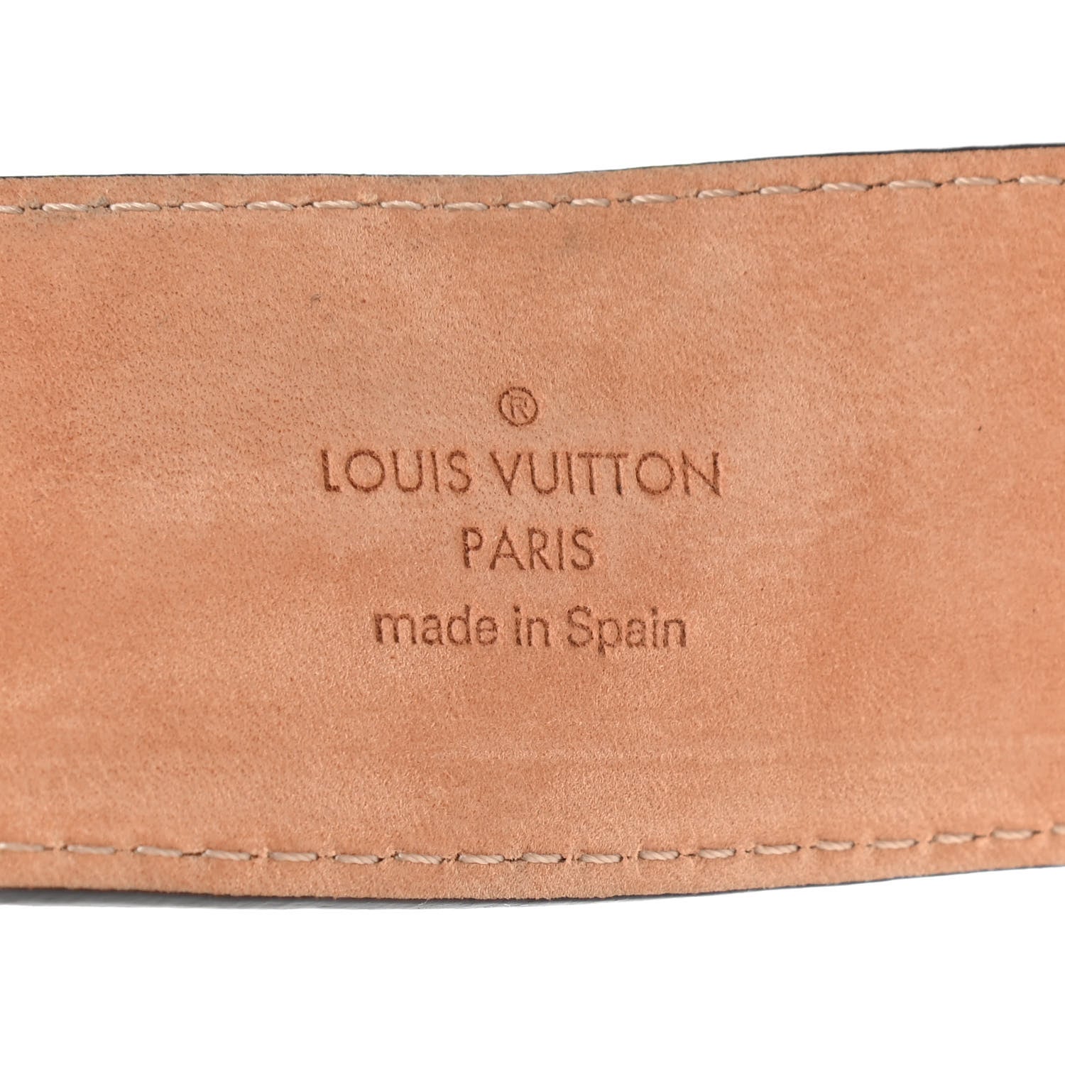 Louis Vuitton Monogram 40mm LV Initiales Belt 85 34 3 of 8