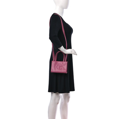 Telfar Vegan Leather Small Shopping Bag Corned Beef 2 of 10