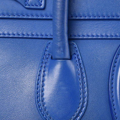 Celine Smooth Calfskin Mini Luggage Royal Blue 25 of 31