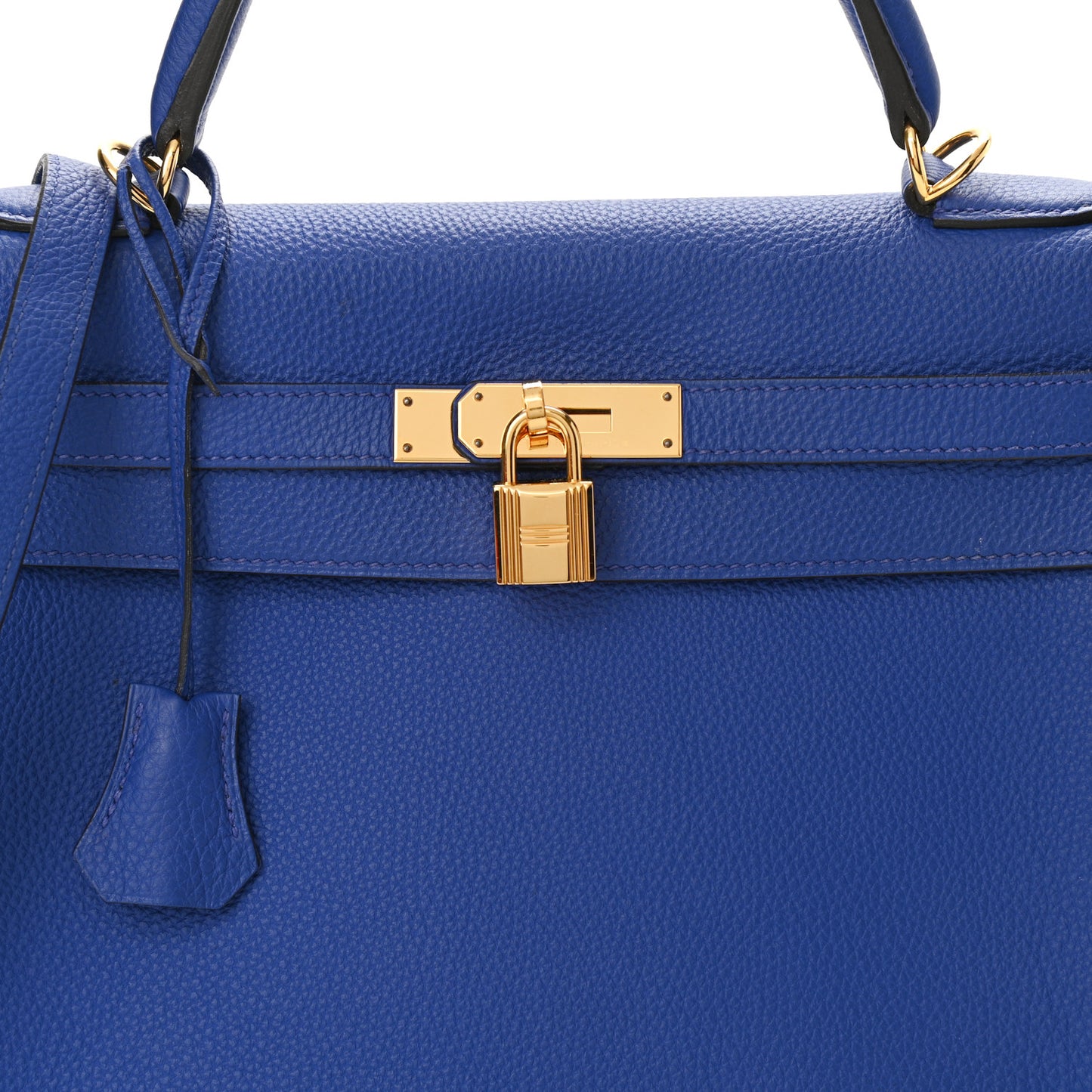 Togo Kelly Retourne 32 Bleu Electrique