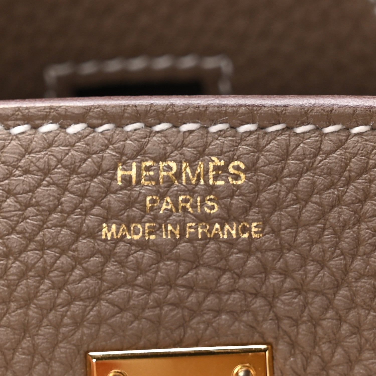 Hermes Togo Birkin 25 Etoupe 6 of 11