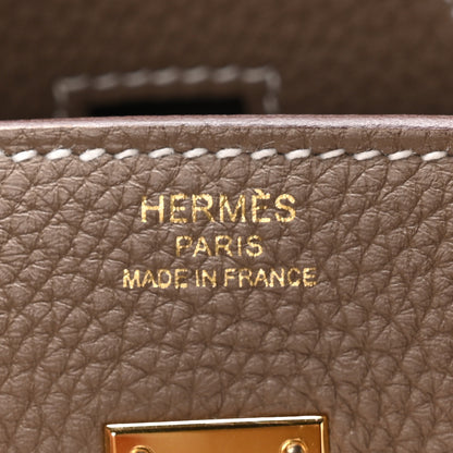 Hermes Togo Birkin 25 Etoupe 6 of 11