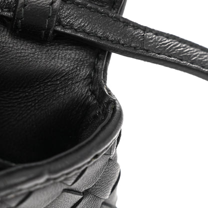 Bottega Veneta Nappa Intrecciato Crossbody Messenger Flap Black 10 of 10