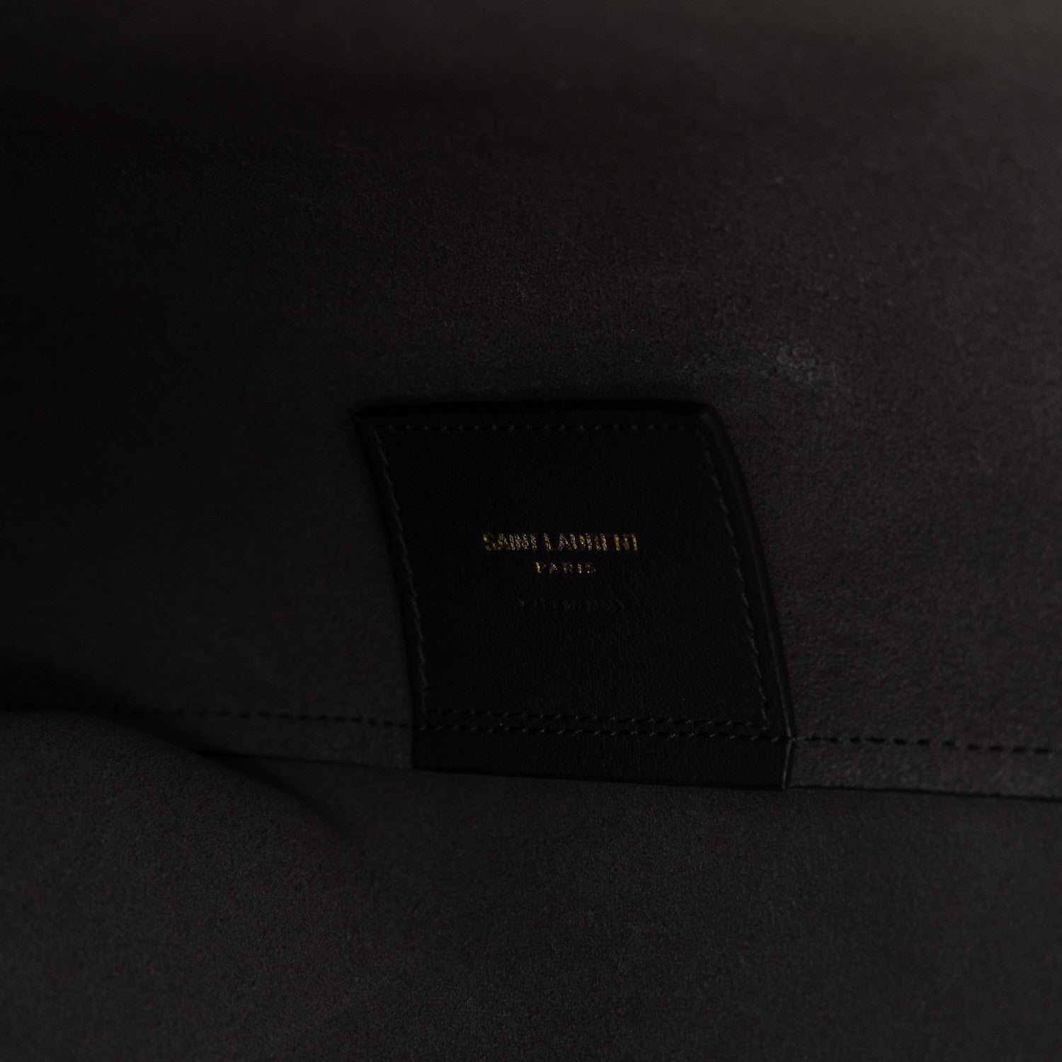 Saint Laurent Calfskin Large Shopping Tote Dark Anthracite 7 of 10