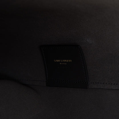 Saint Laurent Calfskin Large Shopping Tote Dark Anthracite 7 of 10