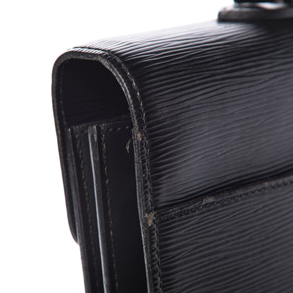 Louis Vuitton Epi Porte-Documents Briefcase Black 26 of 31