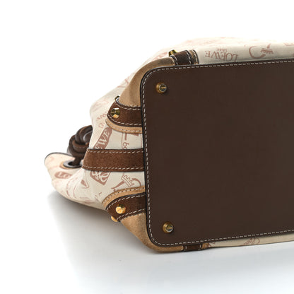 Loewe Canvas 160th Anniversary Shoulder Bag Beige 7 of 8