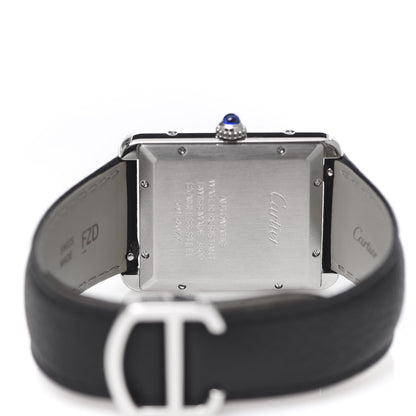 Cartier Stainless Steel Calfskin 31mm Tank Solo Automatic Watch 6 of 9