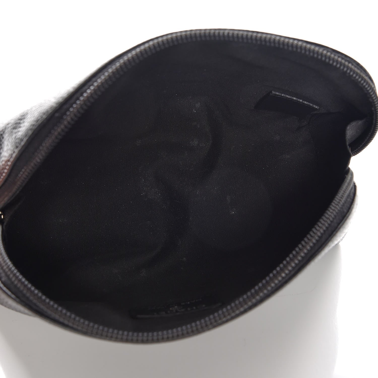 Chanel Caviar Timeless CC Cosmetic Pouch Black 5 of 7