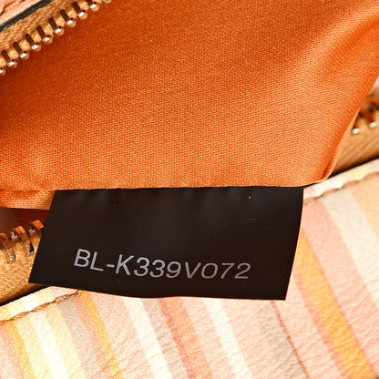Valentino Garavani Vitello Native Couture 1975 Rockstud Double Handle Tote Mandarin Sorbet 6 of 10