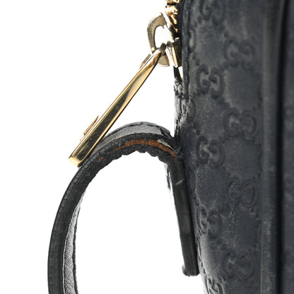 Gucci Soft Microguccissima Mini Bree Messenger Bag Blue 13 of 18