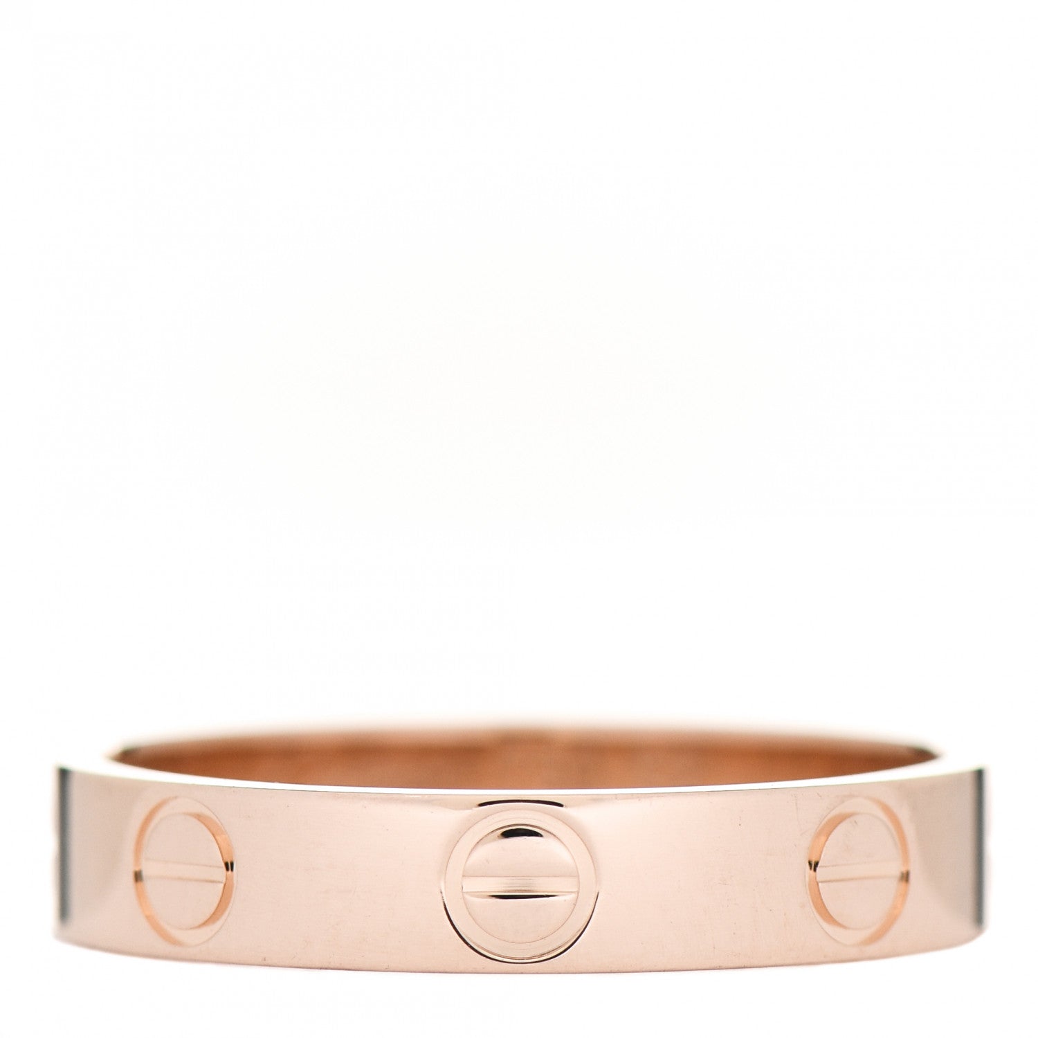 Cartier 18K Pink Gold 3.5mm LOVE Wedding Band Ring 52 6 1 of 5