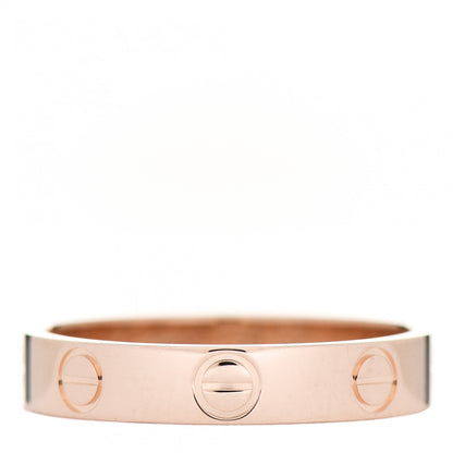 Cartier 18K Pink Gold 3.5mm LOVE Wedding Band Ring 52 6 1 of 5