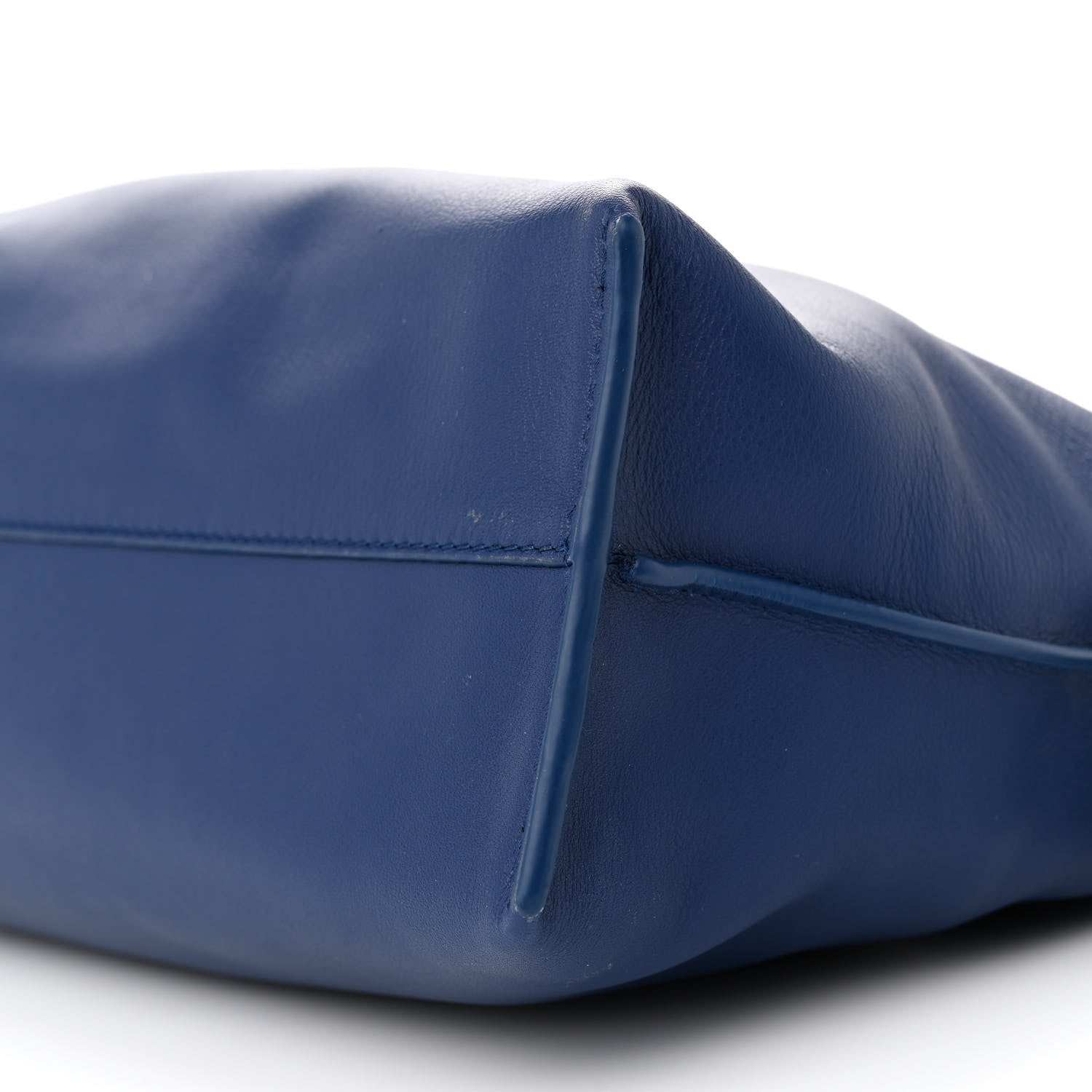 Loewe Satin Calfskin Monochrome Flamenco Knot Clutch Deep Purple Glaze 9 of 10