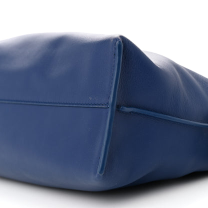 Loewe Satin Calfskin Monochrome Flamenco Knot Clutch Deep Purple Glaze 9 of 10