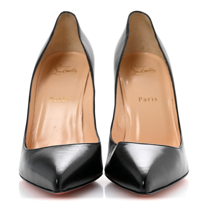 Christian Louboutin Shiny Nappa Pigalle Follies 100 Pumps 40 Black 3 of 8