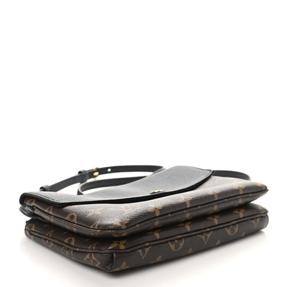 Louis Vuitton Monogram Twice Pochette Black 4 of 10