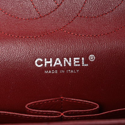 Chanel Caviar Quilted Jumbo Double Flap Dark Red 6 of 12