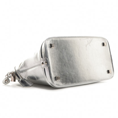 Louis Vuitton Suhali Lockit MM Silver 4 of 7
