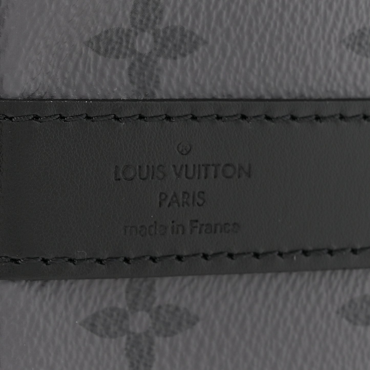 Monogram Eclipse Reverse Keepall Bandouliere 35 Black