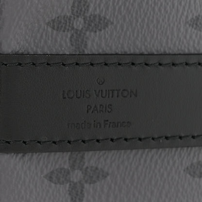 Louis Vuitton Monogram Eclipse Reverse Keepall Bandouliere 35 Black 6 of 10