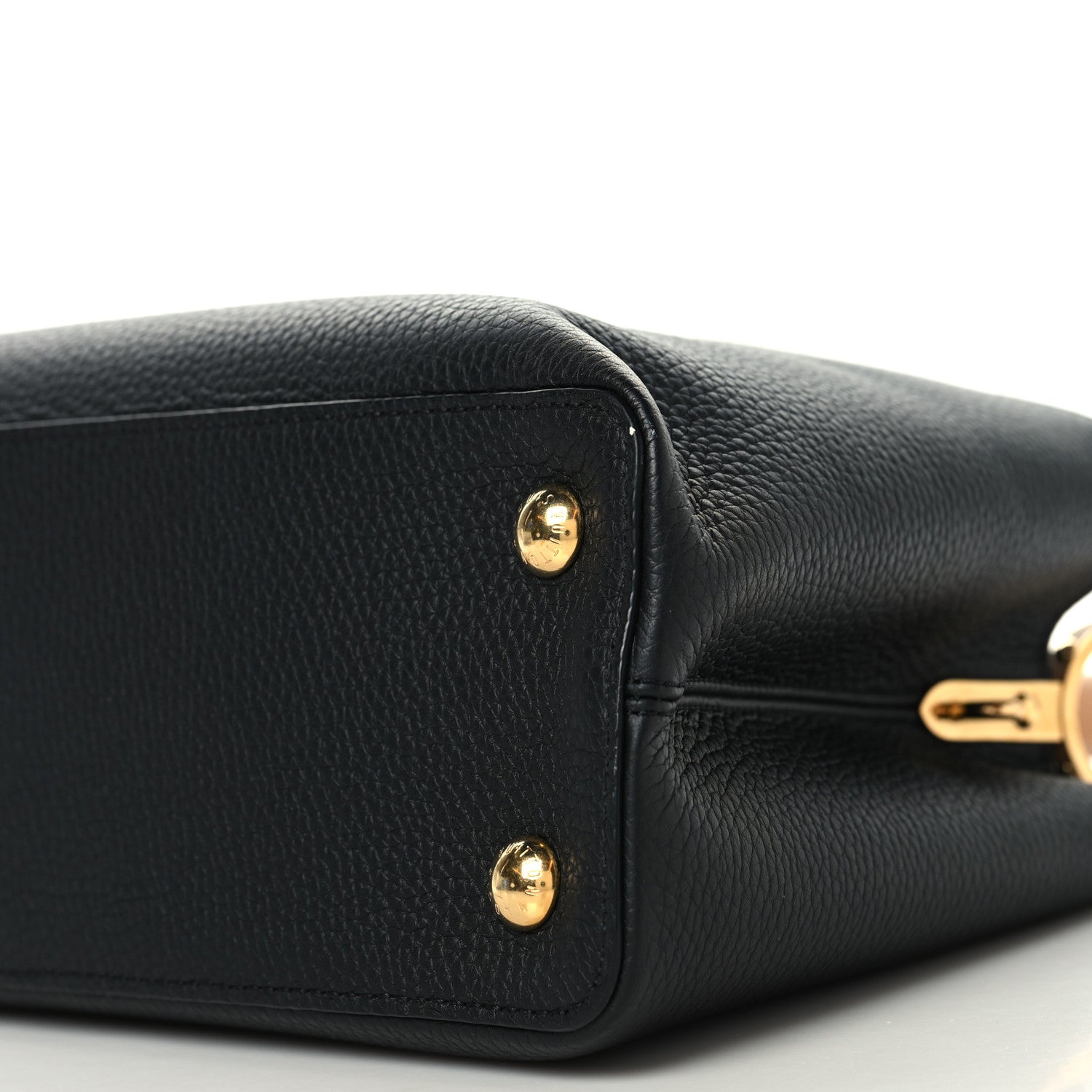 Louis Vuitton Taurillon Capucines PM Black Arizona 9 of 9