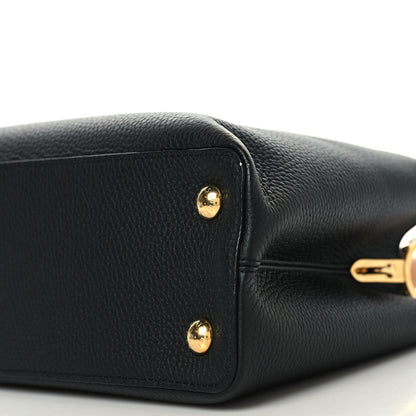 Louis Vuitton Taurillon Capucines PM Black Arizona 9 of 9