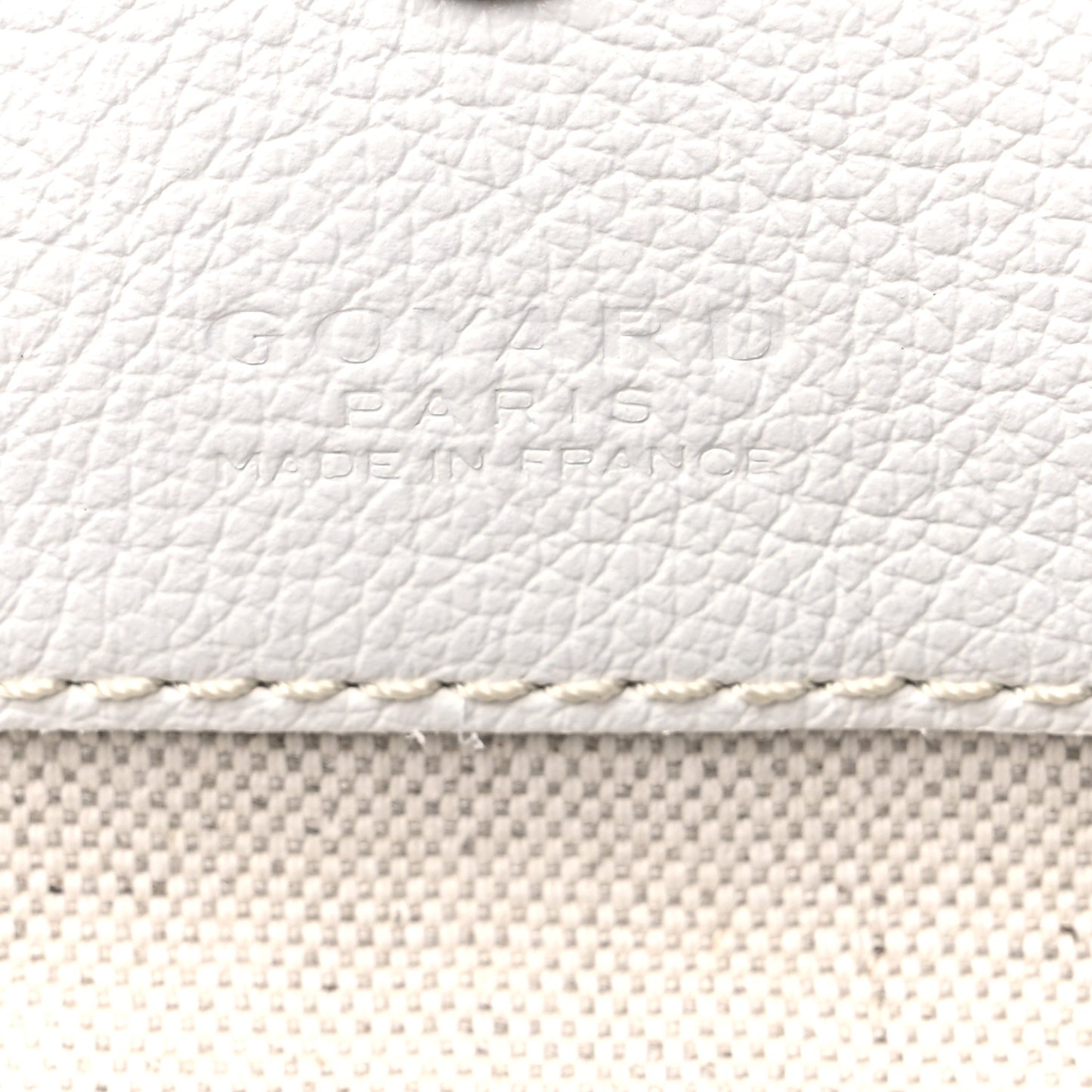 Goyardine Saint Louis GM White