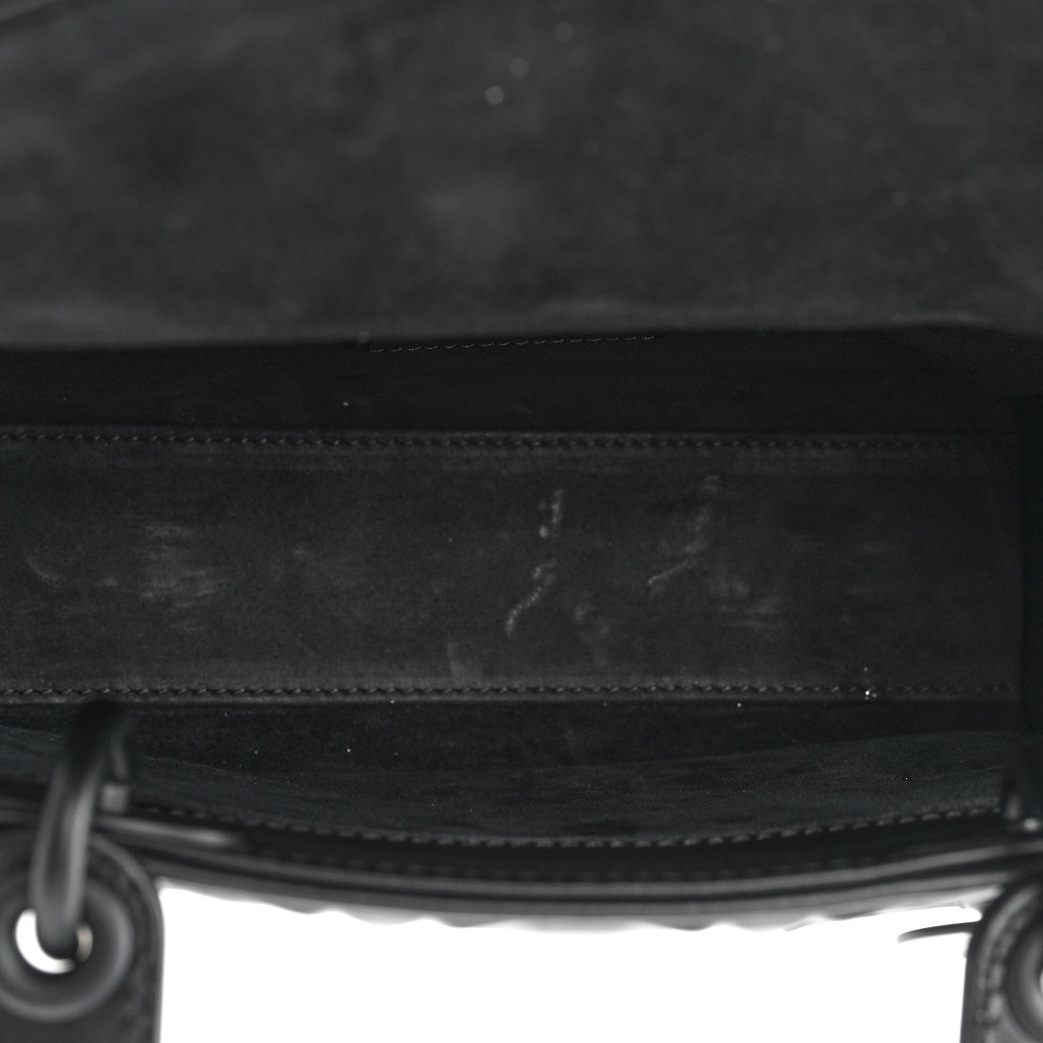 Christian Dior Calfskin Cannage Diamond Small My ABCDior Lady Dior Black 5 of 11